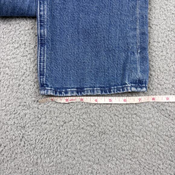 Mother Jeans Womens 22x25 Blue Tripper Wander Dust Embroidered Butterfly Tag 24 - Picture 8 of 16